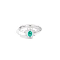 Ringe Recarlo Dame in Gold Smeraldo 0.33 Ct R77CC001/SM-15 - R77CC001/SM-15